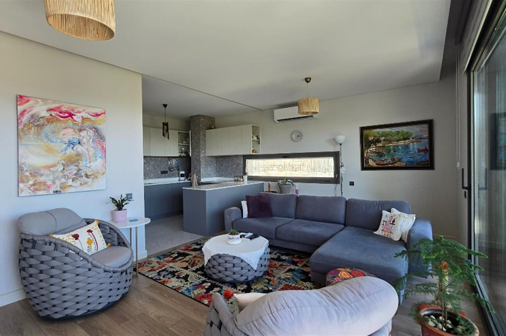 BODRUM KONACIK SİTE İÇİNDE EŞYALI 2+1 DAİRE