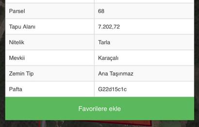KAZANDIRAN YATIRIM:YALOVA DA BÜYÜK METRAJLI 7202M2 SATILIK ARAZİ