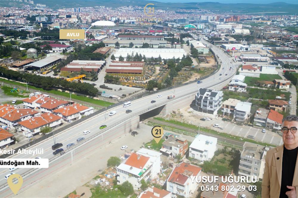 CENTURY 21 Bal'dan Balıkesir-Altıeylül-2nci Gündoğanda Satılık Arsa
