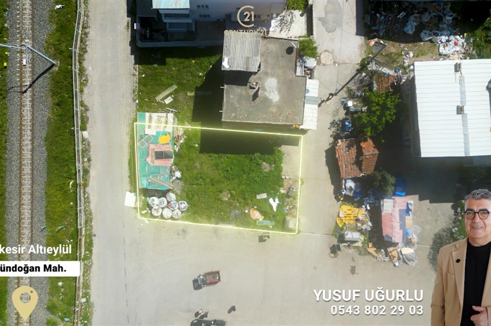 CENTURY 21 Bal'dan Balıkesir-Altıeylül-2nci Gündoğanda Satılık Arsa