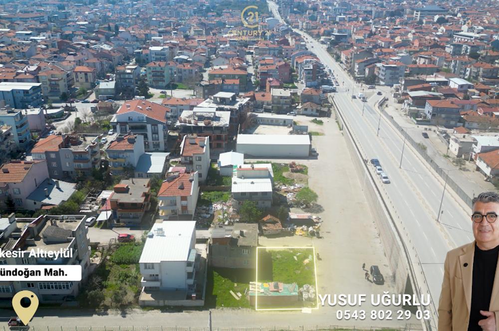 CENTURY 21 Bal'dan Balıkesir-Altıeylül-2nci Gündoğanda Satılık Arsa