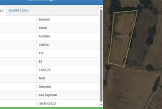 CENTURY 21 BAL OFİSİNDEN BALIKESİR KURTDERE KÖYÜNDE SATILIK TARLA - 12 - 33846