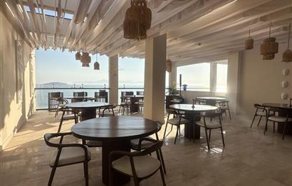 Bodrum Gümüşlük Denize Sıfır Sitede Özel İskeleli Satılık Daire