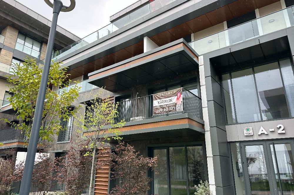 CENTURY21 UZMANDAN ÇÖMLEKÇİ TOKİ'DE LÜKS KİRALIK 2+1 REZİDANS