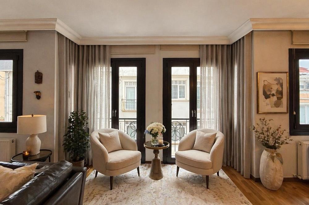 Nişantaşı Teşvikiye Satılık 4+1 230 m2 Çift Teraslı Topağacı