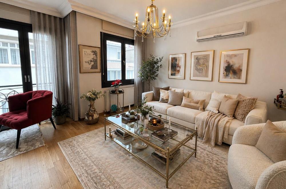 Nişantaşı Teşvikiye Satılık 4+1 230 m2 Çift Teraslı Topağacı