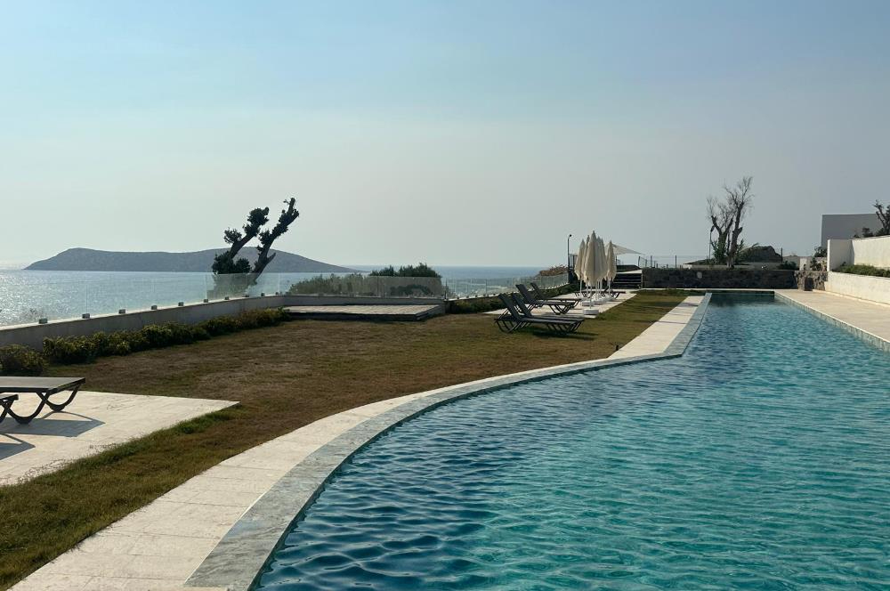 Bodrum Gümüşlük Denize Sıfır Sitede Özel İskeleli Satılık Daire