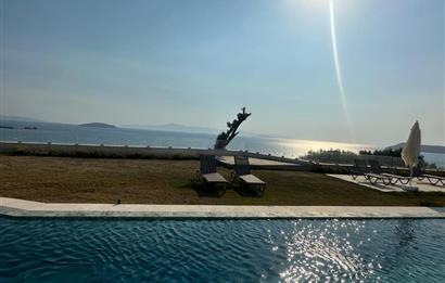 Bodrum Gümüşlük Denize Sıfır Sitede Özel İskeleli Satılık Daire