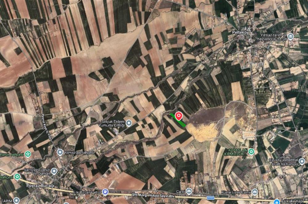 Elazığ Merkez Pelte'de Şehre Yakın, 3.763 m² Yatırımlık Tarla