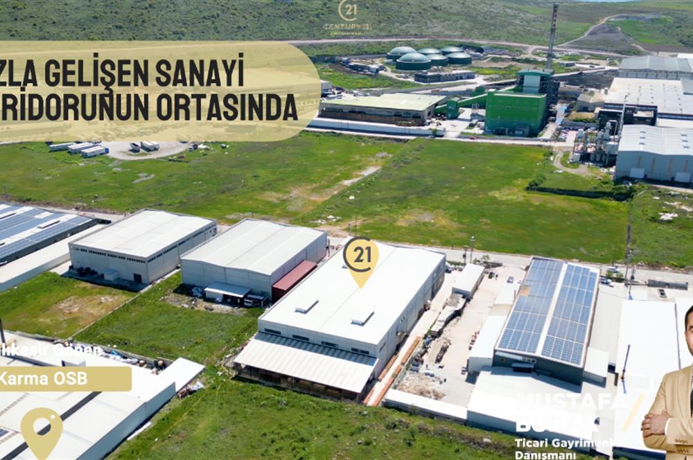 CENTURY 21 BAL'DAN GÖNEN DERİ İHTİSAS VE KARMA OSB’DE  3.500 m² KAPALI ALANLI  ÜÇ YAŞINDA YÜKSEK NİTELİKLİ SATILIK FABRİKA
