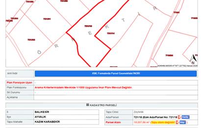 C21 Bal'dan Balıkesir Ayvalık Gazi Kemalpaşa’da Satılık Zeytinlik