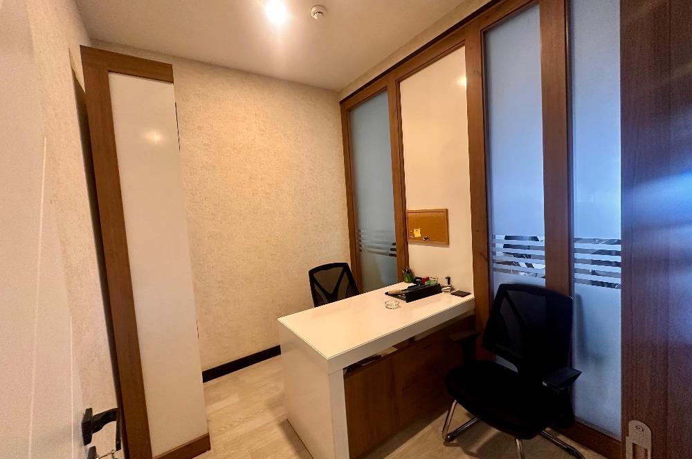 Yıldırım Kulede Panorama Manzaralı, Full Eşyalı Kiralık Ofis