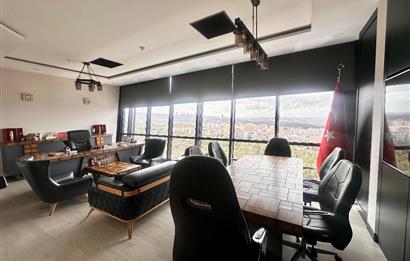 Yıldırım Kulede Panorama Manzaralı, Full Eşyalı Kiralık Ofis