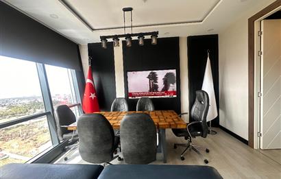 Yıldırım Kulede Panorama Manzaralı, Full Eşyalı Kiralık Ofis