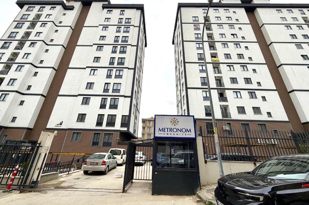 ÜMRANİYE İSTİKLAL MH 3+1 100M2 BALKONLU SOSYAL TESİSLİ METRONOM