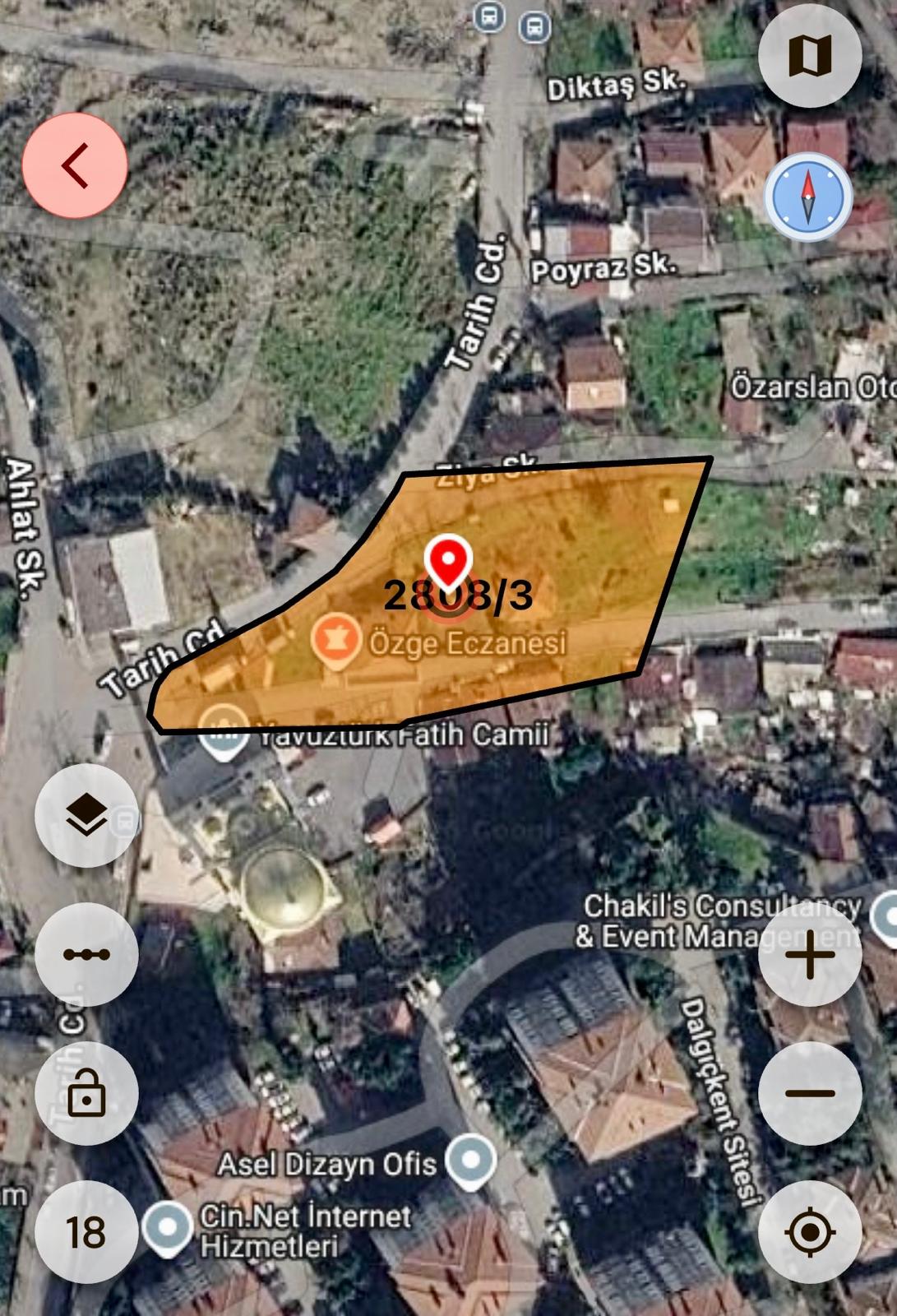 ÜSKÜDAR ÇENGELKÖY'DE SATILIK KUPON ARSA HİSSESİ