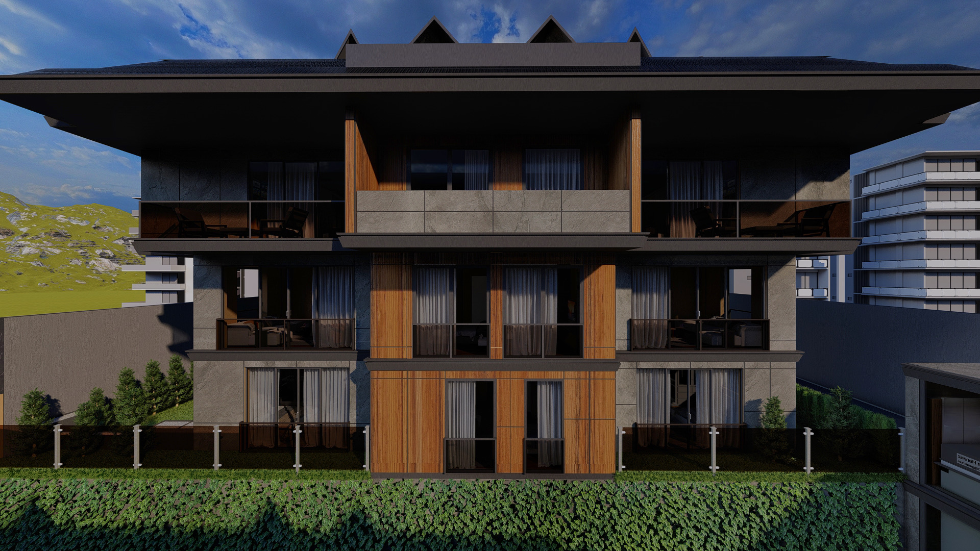 Butik Projede Lüks 3+1 Çatı Dubleks Daire - 219m²