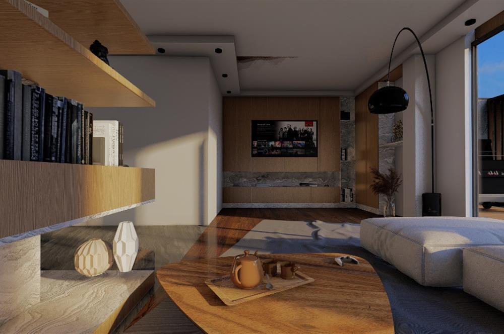 Butik Projede Lüks 3+1 Çatı Dubleks Daire - 219m²