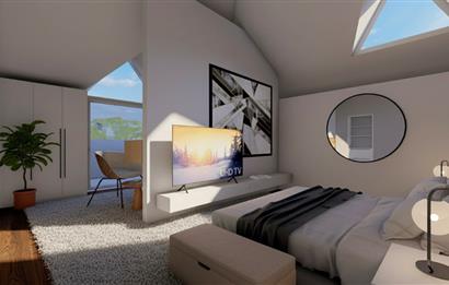 Butik Projede Lüks 3+1 Çatı Dubleks Daire - 219m²