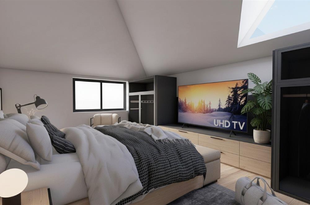 Butik Projede Lüks 3+1 Çatı Dubleks Daire - 219m²