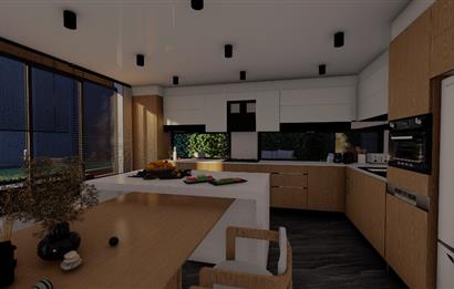 Butik Projede Lüks 3+1 Çatı Dubleks Daire - 219m²