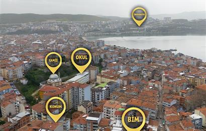 Bursa Gemlik Yeni Mahallede Satılık 2+1 Masrafsız Daire