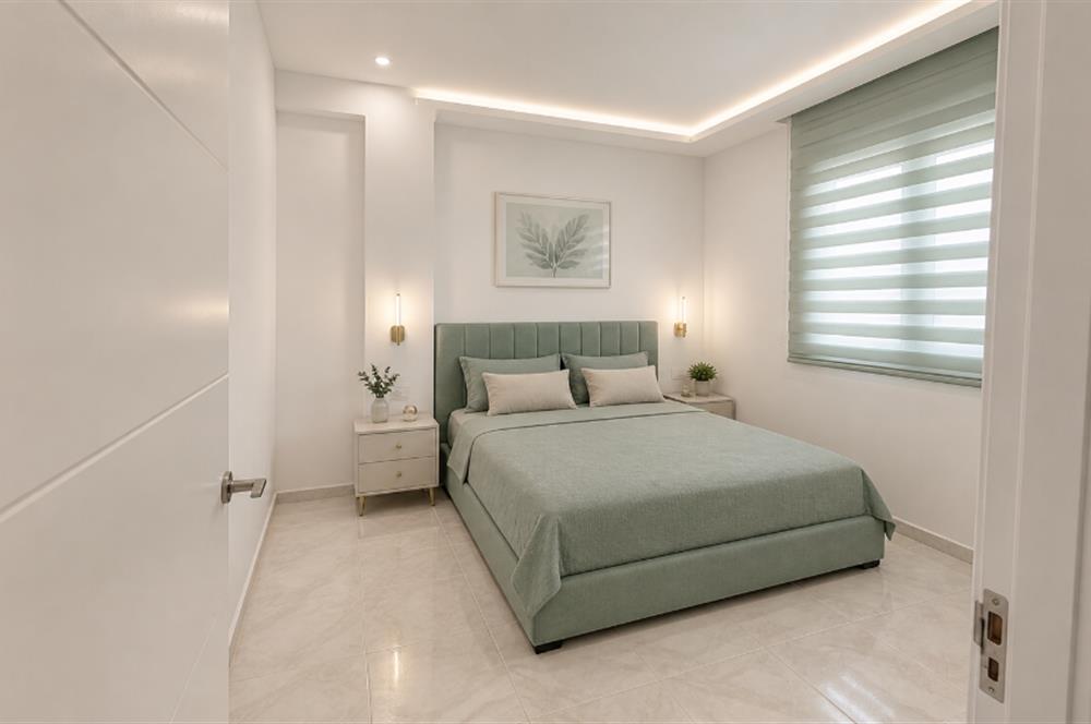 Bodrum'da fırsat 1+1 göl manzaralı daire