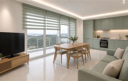 Bodrum'da fırsat 1+1 göl manzaralı daire