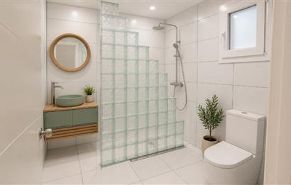 Bodrum'da fırsat 1+1 göl manzaralı daire