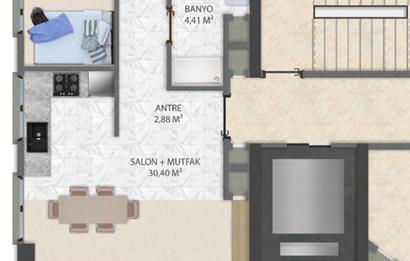 Kadıköy Merdivenköy'de Satılık Sıfır Daire 
