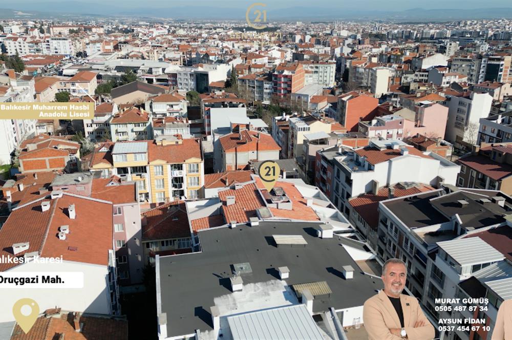  C21 BAL'DAN 1.ORUÇGAZİ MAH 3+1 SATILIK SIFIR DUBLEKS DAİRE  