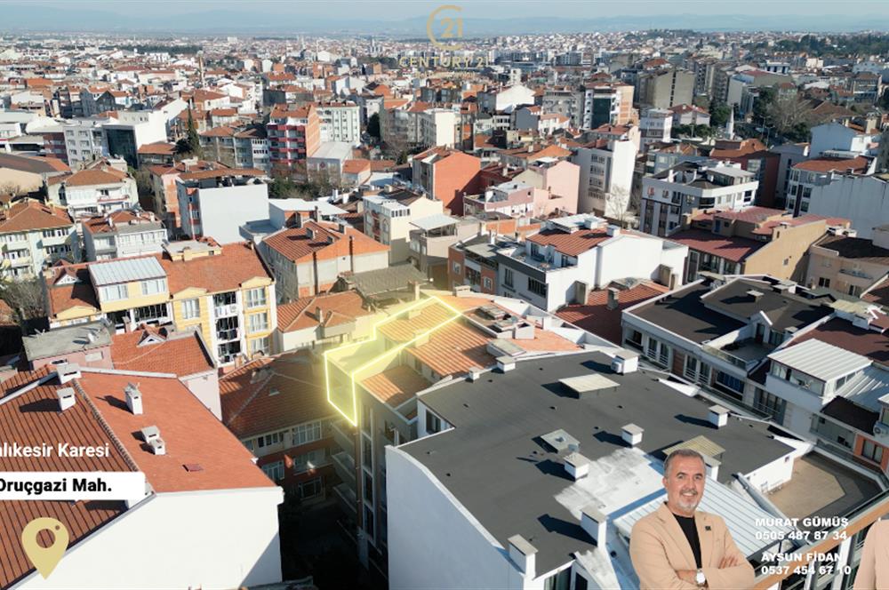  C21 BAL'DAN 1.ORUÇGAZİ MAH 3+1 SATILIK SIFIR DUBLEKS DAİRE  
