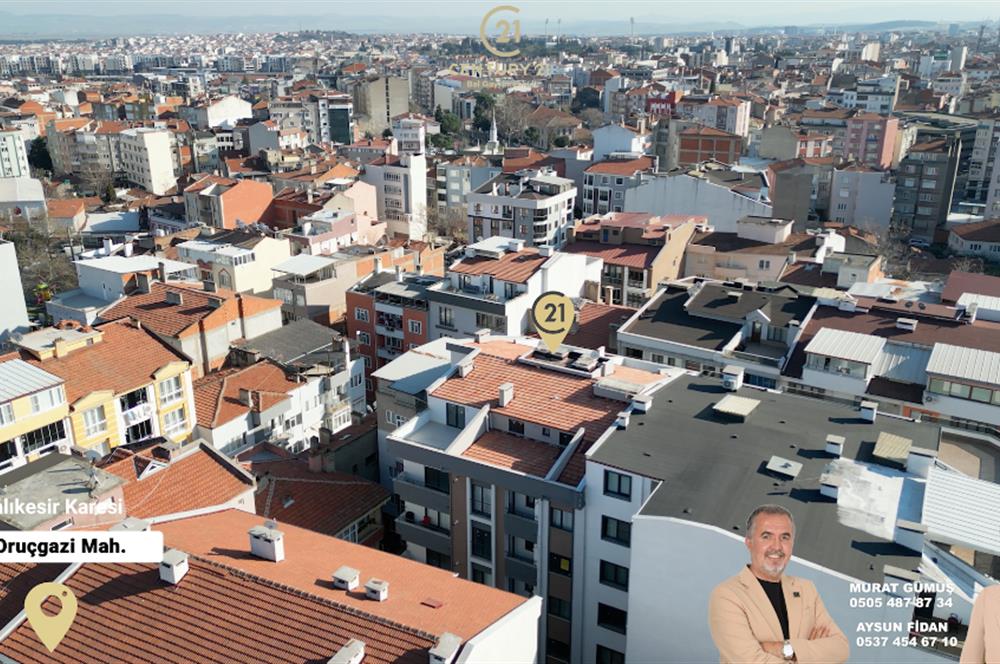  C21 BAL'DAN 1.ORUÇGAZİ MAH 3+1 SATILIK SIFIR DUBLEKS DAİRE  