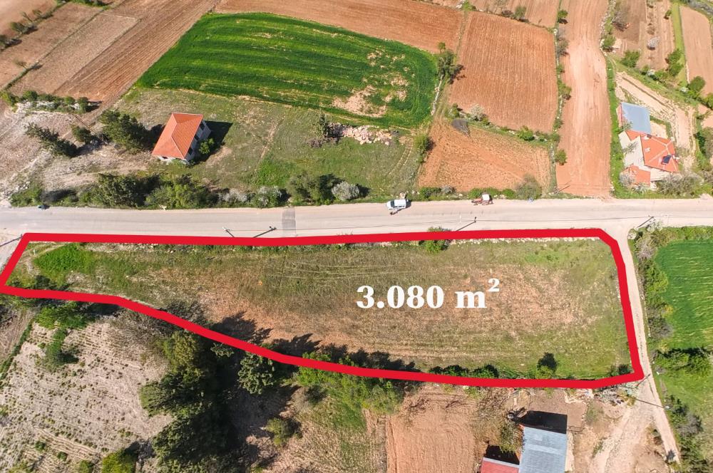 C21 LOFT'TAN PAMUKKALE AKÇAPINAR KÖYİÇİ 3.080 M² SATILIK TARLA
