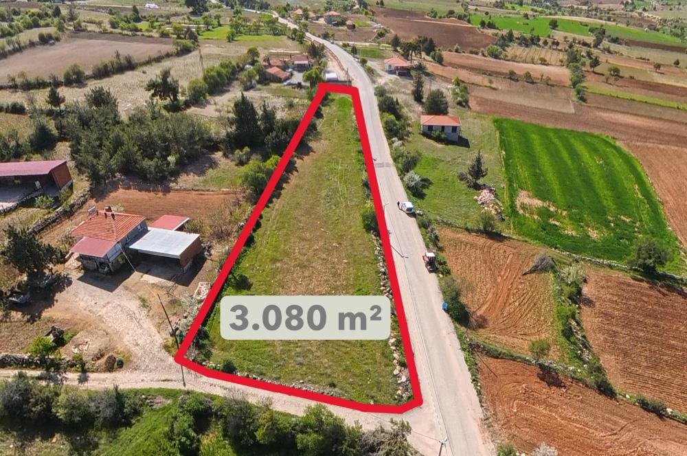 C21 LOFT'TAN PAMUKKALE AKÇAPINAR KÖYİÇİ 3.080 M² SATILIK TARLA