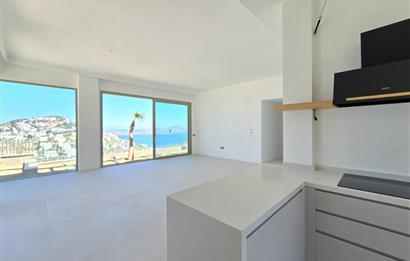 Bodrum Yalıkavak Panaromik deniz manzaralı satılık tek kat sıfır villa
