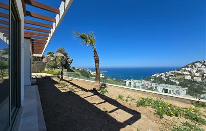 Bodrum Yalıkavak Panaromik deniz manzaralı satılık tek kat sıfır villa