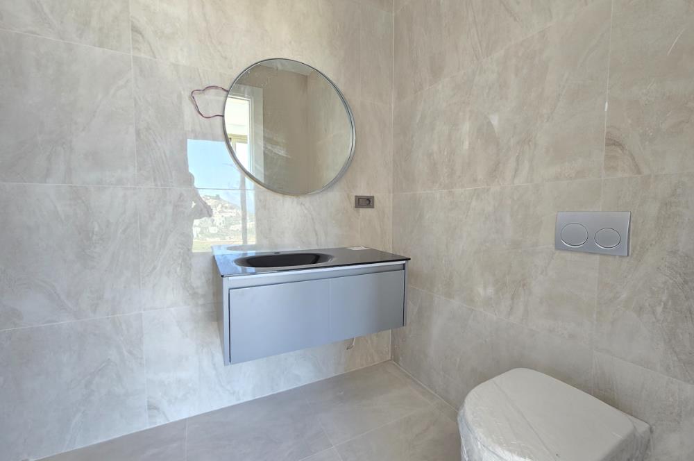 Bodrum Yalıkavak Panaromik deniz manzaralı satılık tek kat sıfır villa