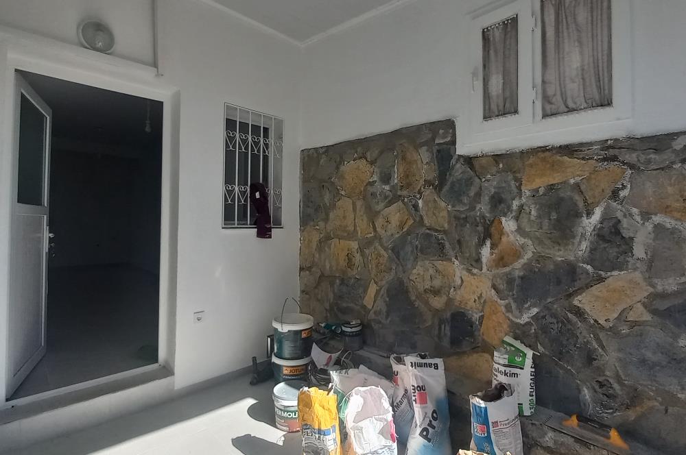Bodrum Cevat Sakir kısmi esyalı 1+1 kiralik daire