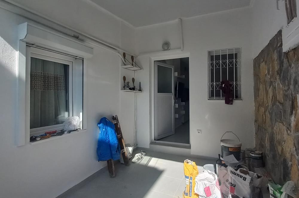 Bodrum Cevat Sakir kısmi esyalı 1+1 kiralik daire