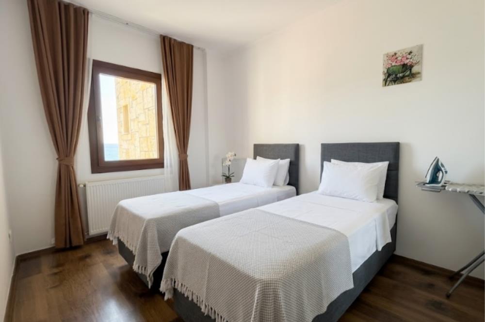 Bodrum Gündoğan Kiralık Manzaralı Plajlı 3+1 Dubleks