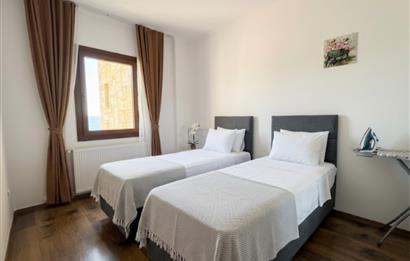 Bodrum Gündoğan Kiralık Manzaralı Plajlı 3+1 Dubleks