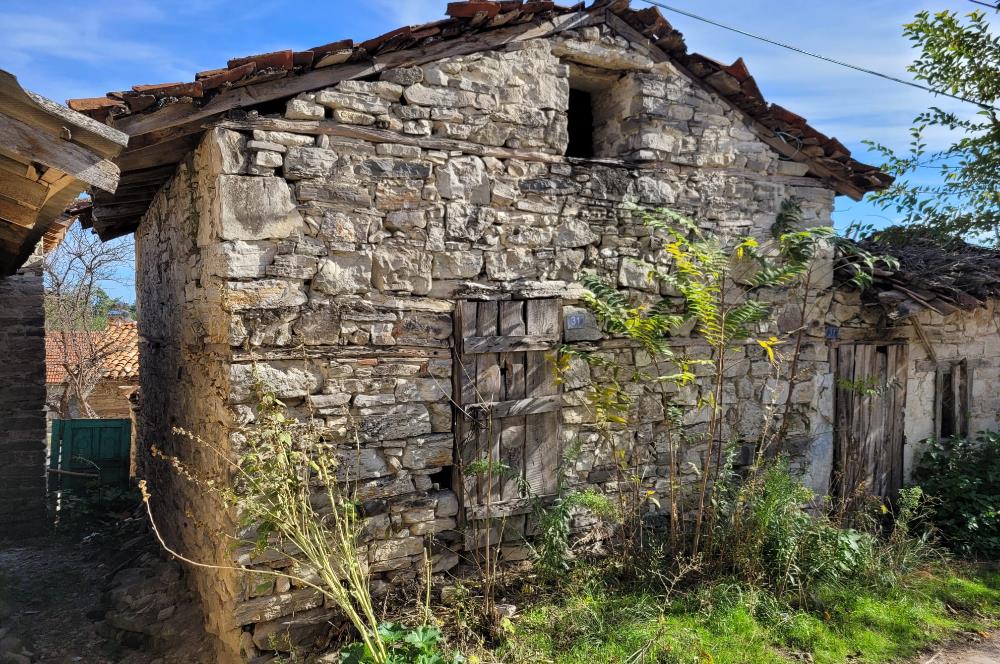 C21 BAL'DAN KİRAZPINAR KÖYÜNDE SATILIK İÇİNDE YAPI BULUNAN ARSA