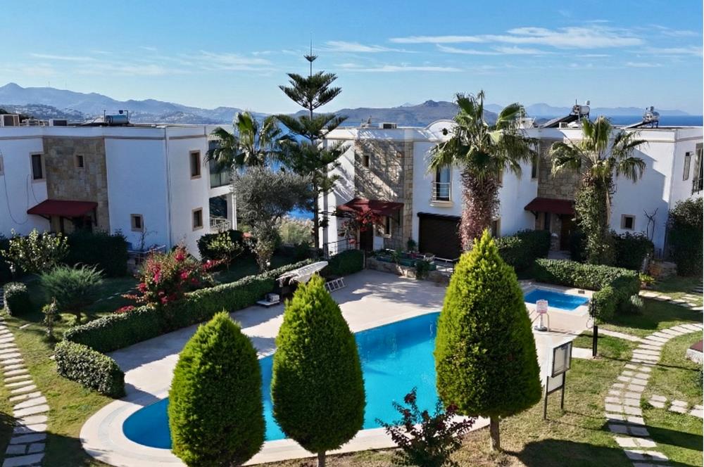 Bodrum Gündoğan Kiralık Manzaralı Plajlı 3+1 Dubleks