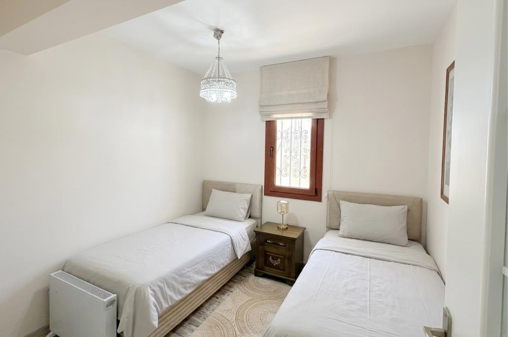 Bodrum Türkbükü Deniz Manzaralı Plaj Kullanımlı 2+2 Tripleks