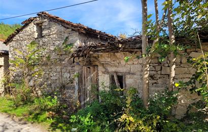 C21 BAL'DAN KİRAZPINAR KÖYÜNDE SATILIK İÇİNDE YAPI BULUNAN ARSA