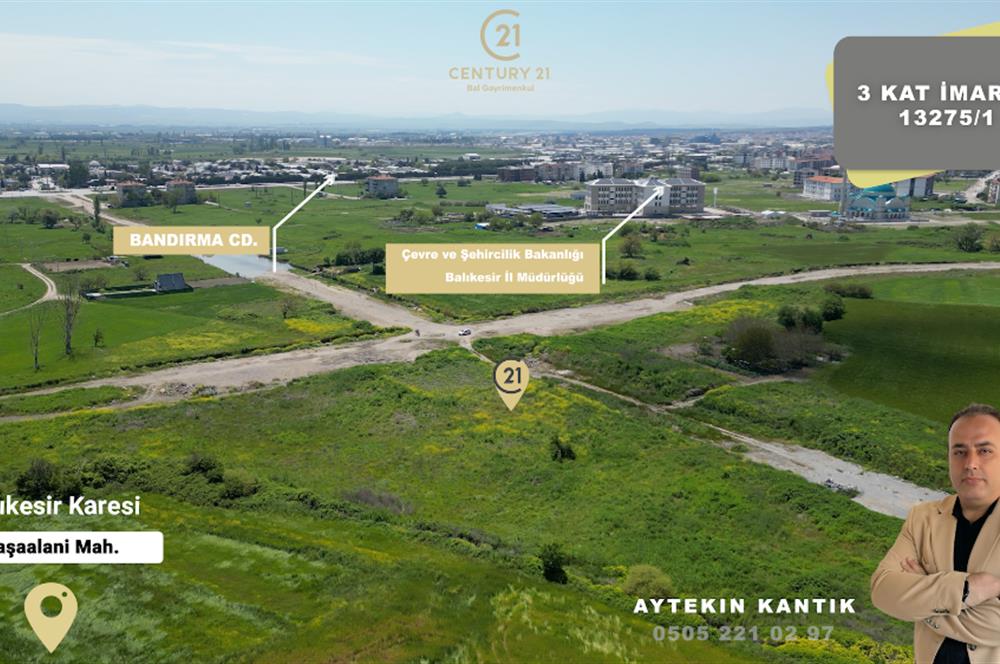 Karesi Paşa Alanı Satılık Konut İmarlı Arsa