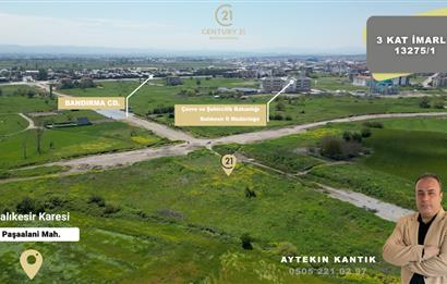 Karesi Paşa Alanı Satılık Konut İmarlı Arsa