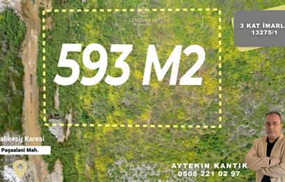 Karesi Paşa Alanı Satılık Konut İmarlı Arsa