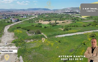 Karesi Paşa Alanı Satılık Konut İmarlı Arsa